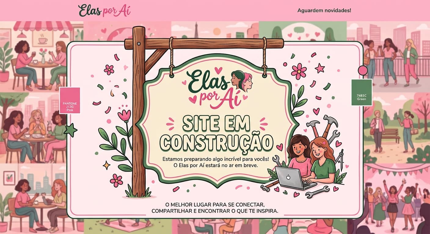 Elas por Aí - Site em Construção