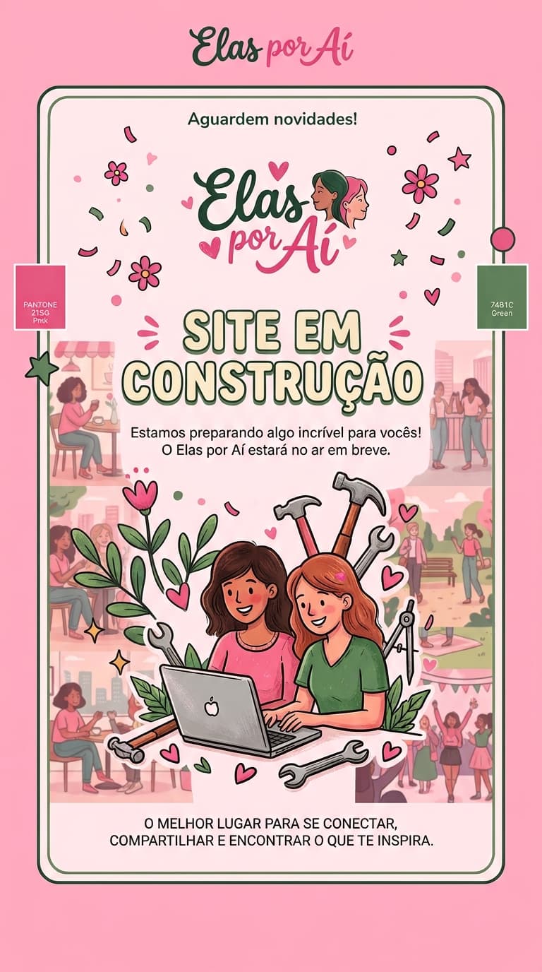 Elas por Aí - Site em Construção